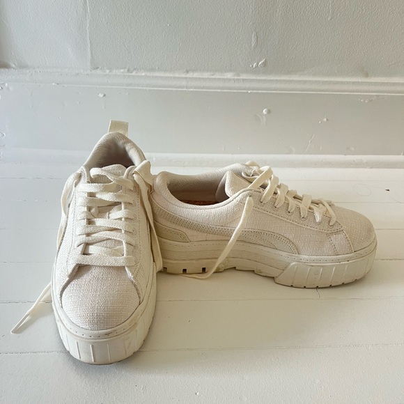 Puma Platform Textile Sneakers - Picture 3 of 4